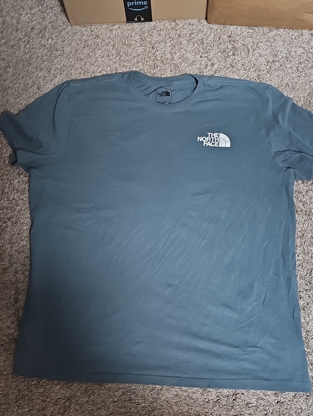 The North Face Men's Short Sleeve Tee - Slate Blue Greenish